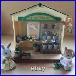 SYLVANIAN FAMILIES Country Flower Shop SET Vintage Retired CALICO CRITTERS Epoch