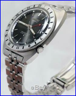 Seiko 6117-8000 Navigator Timer 1969 Mechanical Automatic Men's Watch Serviced