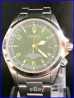 Seiko Alpinist SARB017 Automatic Mens Watch (Seiko Stainless Steel Bracelet)