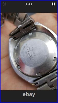 Seiko Bullhead Chronograph Automatic 6138-0040 Vintage Watch
