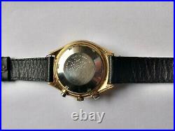 Seiko Double Chrono Black Panda 6138-8020 analog 70's vintage watch