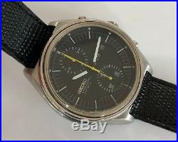 Seiko Jumbo 6138-3002 Chronograph Automatic Steel Vintage Wrist Watch For Men