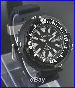Seiko Prospex SRPA81J1 Custom Mod 4R36 Automatic Baby Tuna 200M Black Wrist