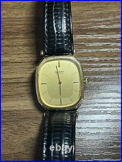 Seiko Quartz 2320-5590 SGP gold-plated Japanese Vintage watch antique japan