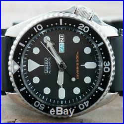 Seiko SKX007 Divers Watch Men Vintage 90's Automatic Day Date ref. 7S26-0020