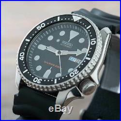 Seiko SKX007 Divers Watch Men Vintage 90's Automatic Day Date ref. 7S26-0020
