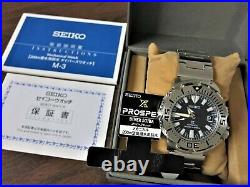 Seiko SZSC003 Navy Monster 6R15 02X0 Automatic Prospex Mint Condition