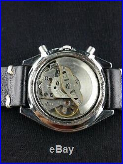 Seiko chronograph 6139-6041 automatic men Japan working wrist watch rare