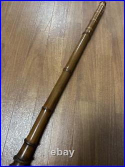 Shakuhachi Japanese Flute Instrument Traditional Vintage Antique KS05