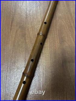 Shakuhachi Japanese Flute Instrument Traditional Vintage Antique KS05