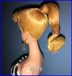 So Haute 1960's Vintage #4 Blonde Ponytail Barbie Doll Japan! GORGEOUS