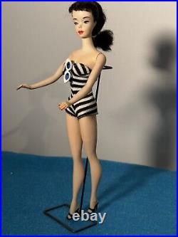 Stunning Brunette Ponytail Barbie # 3 original doll & suit