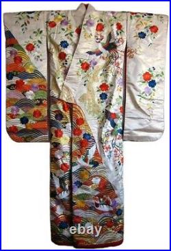 Stunning Genuine Vintage Japanese Wedding Kimono (Uchikake)