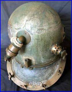 TOA Diving Helmet Japanese Antique Divers From Japan Vintage Very Good Condition