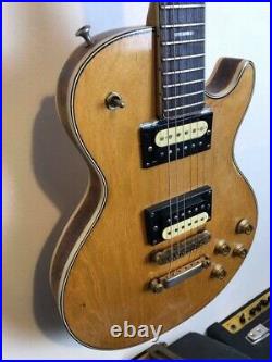 Univox Japan Les Paul Custom Natural Matsumoku Vintage Guitar Mick Ronson