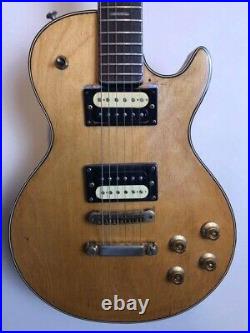 Univox Japan Les Paul Custom Natural Matsumoku Vintage Guitar Mick Ronson