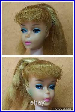 Used Doll Figure Barbie Blonde Ponytail Vintage Made in Japan