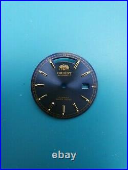 VERY RARE Orient President Day Date Watch Dial in BLUE Color
