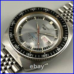 VINTAGE 1968 SEIKO 5 SPORTS DIVER 6106-8120 25Jewels Men's Automatic Watch #477