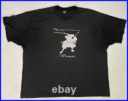 VINTAGE Musashi Miyamoto Japan Swordsman T-shirt Men 3XL 90s Single Stitch