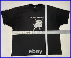 VINTAGE Musashi Miyamoto Japan Swordsman T-shirt Men 3XL 90s Single Stitch