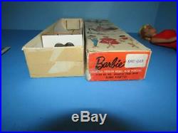 VINTAGE STUNNING ALL ORIGINAL 1964 SWIRL BLONDE PONYTAIL BARBIE DOLL With BOX ECT