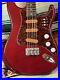 VINTAGE TEISCO ELECTRIC GUITAR Strat Style 3Pick-UPs 1960's