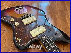 Very Rare Vintage 1982-84 Jv Serial Fender Jazzmaster'66 Ri Fujigen Sunburst