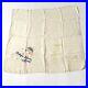 Vintage 1950's Tokyo Japan Embroidered Silk Scarf A5366