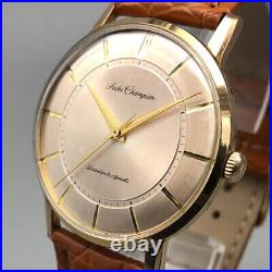 Vintage 1960 Seiko Champion Rare Dial J15009 EGP Hand-winding Watch Japan #899