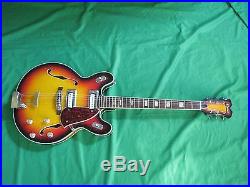 Vintage 1960's Encore / Teisco Hollowbody Electric Guitar Made in Japan