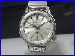 Vintage 1962-63 SEIKO Automatic watch Seikomatic Silver Wave 20 Jewels