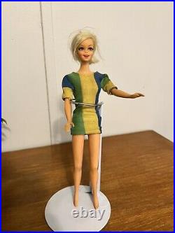 Vintage 1966 Mattel Twiggy Barbie Twist Doll