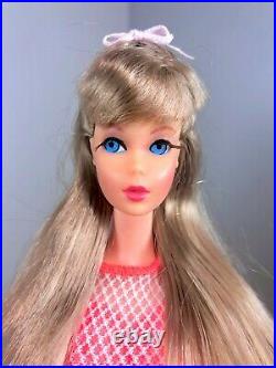 Vintage 1967 BARBIE HIGH COLOR TNT Twist'N Turn #1160 Doll Ash Blonde OSS Swim