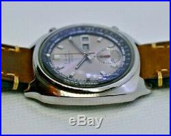 Vintage 1969 Seiko Pulsations Chronograph Doctor's Watch 6139-6020 Serviced