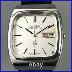 Vintage 1979 SEIKO KING TWIN QUARTZ 9923-5010 Men's Watch from Japan #615