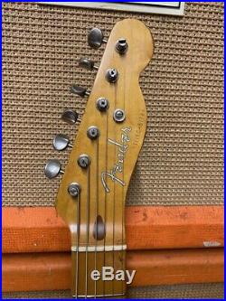 Vintage 1985 Fender'52 Telecaster A Serial Natural MIJ Japan Electric Guitar