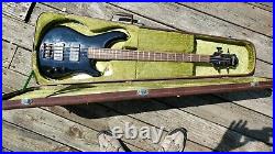 Vintage 1985 Ibanez Roadstar II 2 RB850 bass made in Japan Ibanez hardshell case