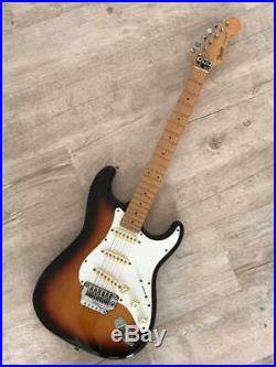 Vintage 1987 Fender Stratocaster in sunburst E643375