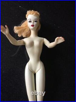 Vintage 3 Blonde Ponytail Barbie Doll #matel / Japan