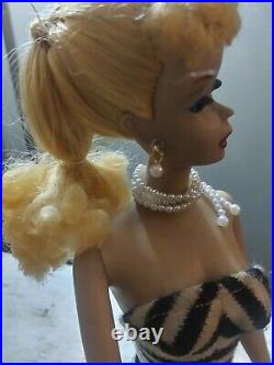 Vintage #3 Ponytail Blonde Barbie Crayon Smell Blue Eyelinerc