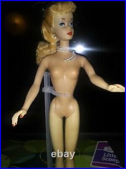 Vintage #3 Ponytail Blonde Barbie Crayon Smell Blue Eyelinerc