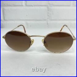 Vintage 80s Papa Hemingway Sunglasses Gold Plated Frame H2090