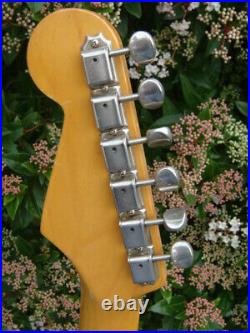 Vintage 93 MIJ Japan strat Stratocaster Fender guitar sunburst 62 Japanese made