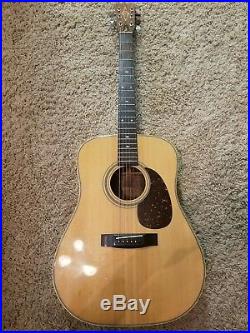 Vintage Alvarez 5059 Herringbone Dreadnought Acoustic guitar Martin Copy 1976