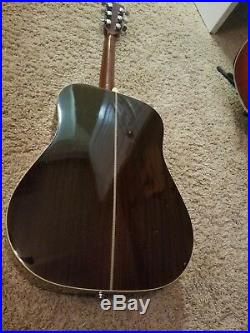 Vintage Alvarez 5059 Herringbone Dreadnought Acoustic guitar Martin Copy 1976
