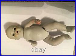 Vintage Antique Bisque 7 Japan Open Mouth Doll