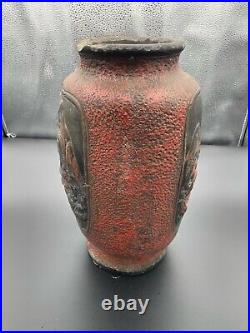 Vintage / Antique Ceramic Pottery Japanese Urn Vase