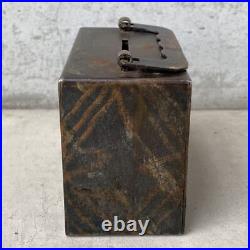 Vintage Antique Coin Bank Japan Color Japando Collectible Object Novelty Bank