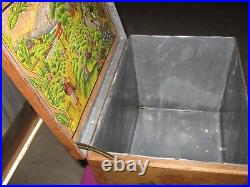 Vintage/Antique Collectible Symons Bros. & Co. Spring Leaf Japan Tea Shipping Box